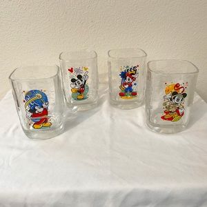 Disney World Glasses from MacDonalds - 2 Full Sets Available!